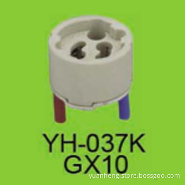 GX10 Lampholder with VDE, UL and CE Product Approvals